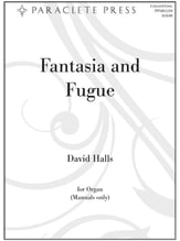 Fantasia and Fugue Organ sheet music cover